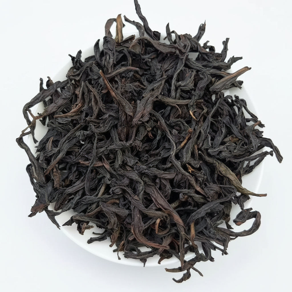 Wuyi Rougui cinnamon rock oolong tea - bold spice Fujian oolong