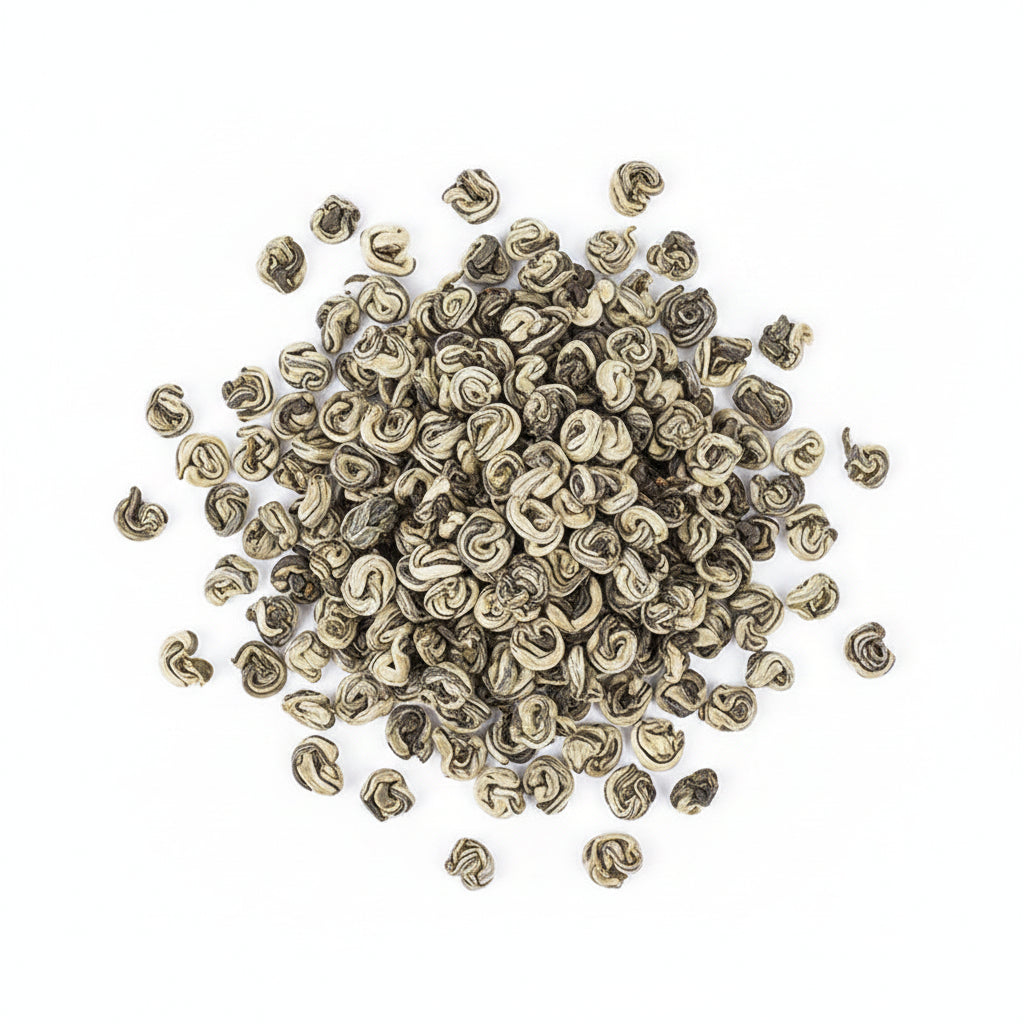 Fuzhou jasmine spiral flower tea - handcrafted artisan jasmine tea