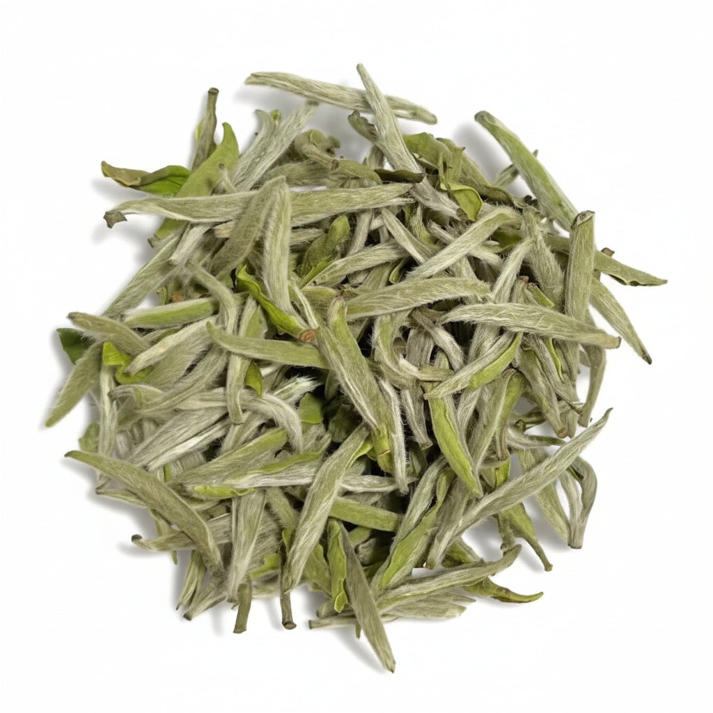 Fuding White Silver Needle Baihao Yinzhen - premium Fujian white tea