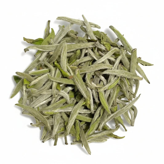 Fuding White Silver Needle Baihao Yinzhen - premium Fujian white tea